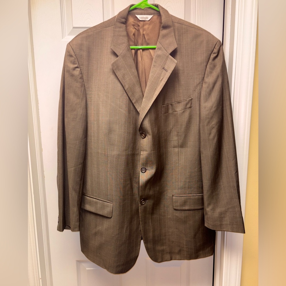 Joseph & Feiss International Men’s Blazer – 44R – 100% Wool (Canada Made)